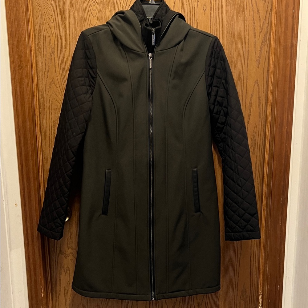 Michael Kors Olive and Black Jacket